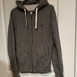 Polo by Ralph Lauren Charcoal Zip-Up Hoodie